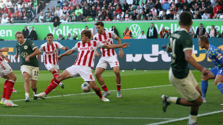 德甲神战！91分扳平99分反超，104分再平，狼堡3-3科隆